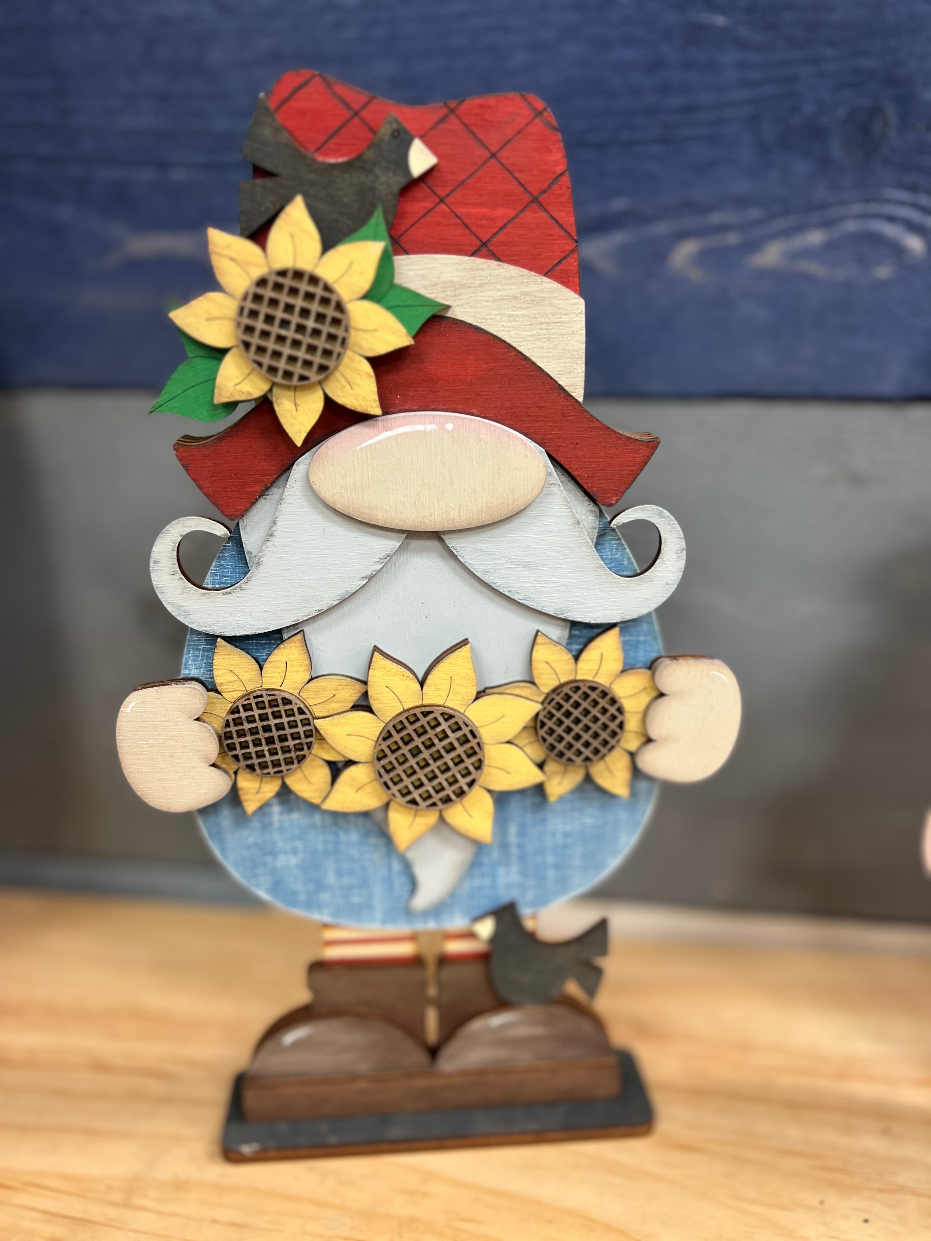 Sunflower 3D Gnome