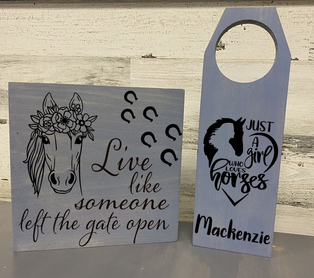 Kids Project: Door Tag & Sign Set