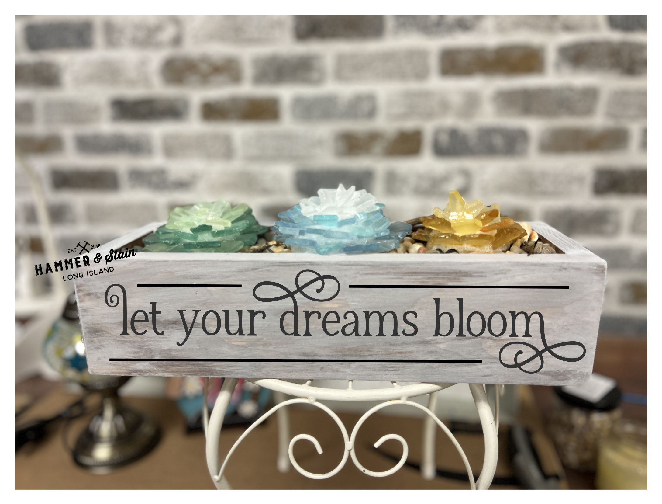 05/10/25 12:30pm Sea Glass Garden Party Workshop
