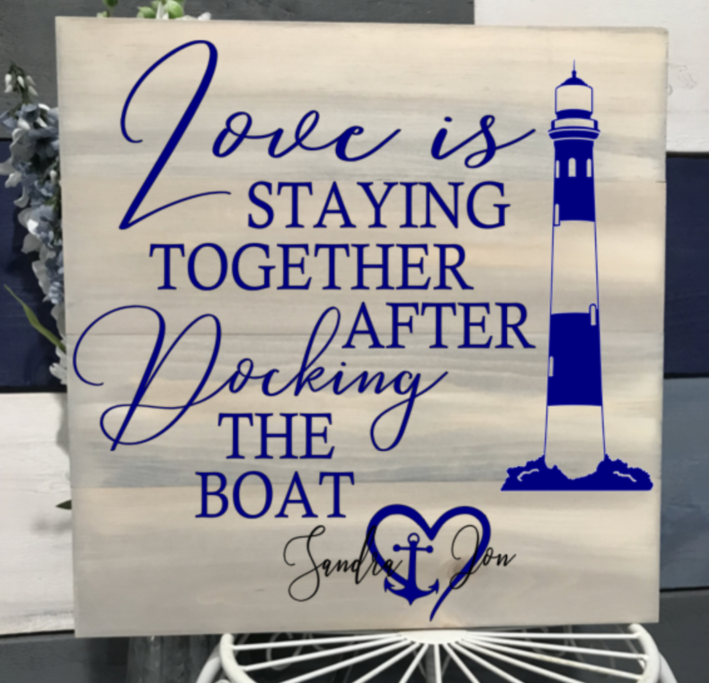 Love Is Staying Together After Docking The Boat
