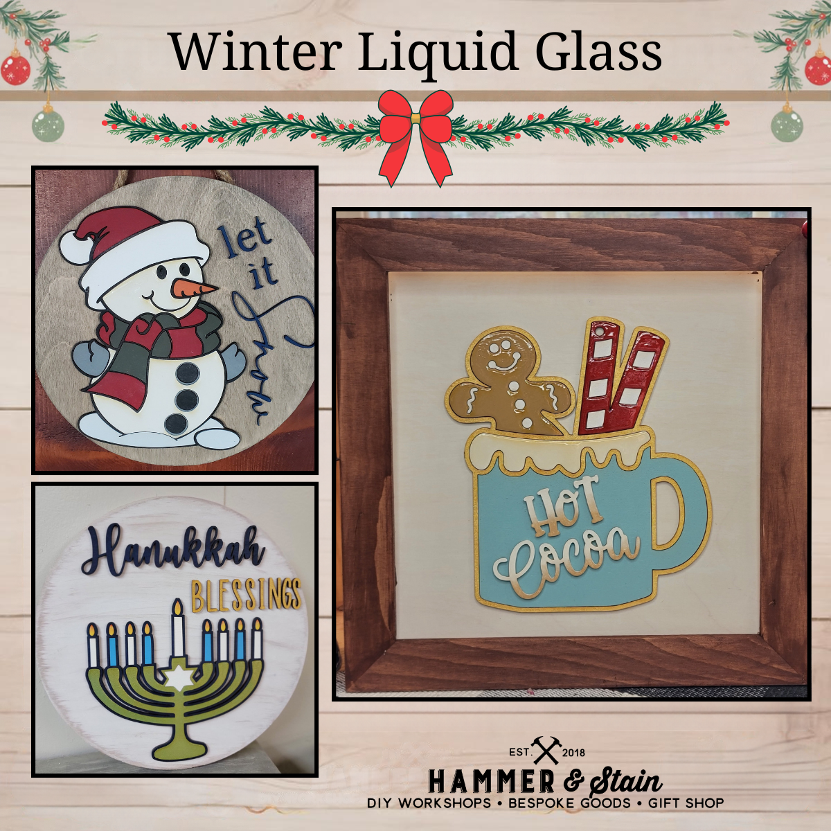 11/12/26 6:00pm Winter 3D Liquid Glass @ Ronkonkoma