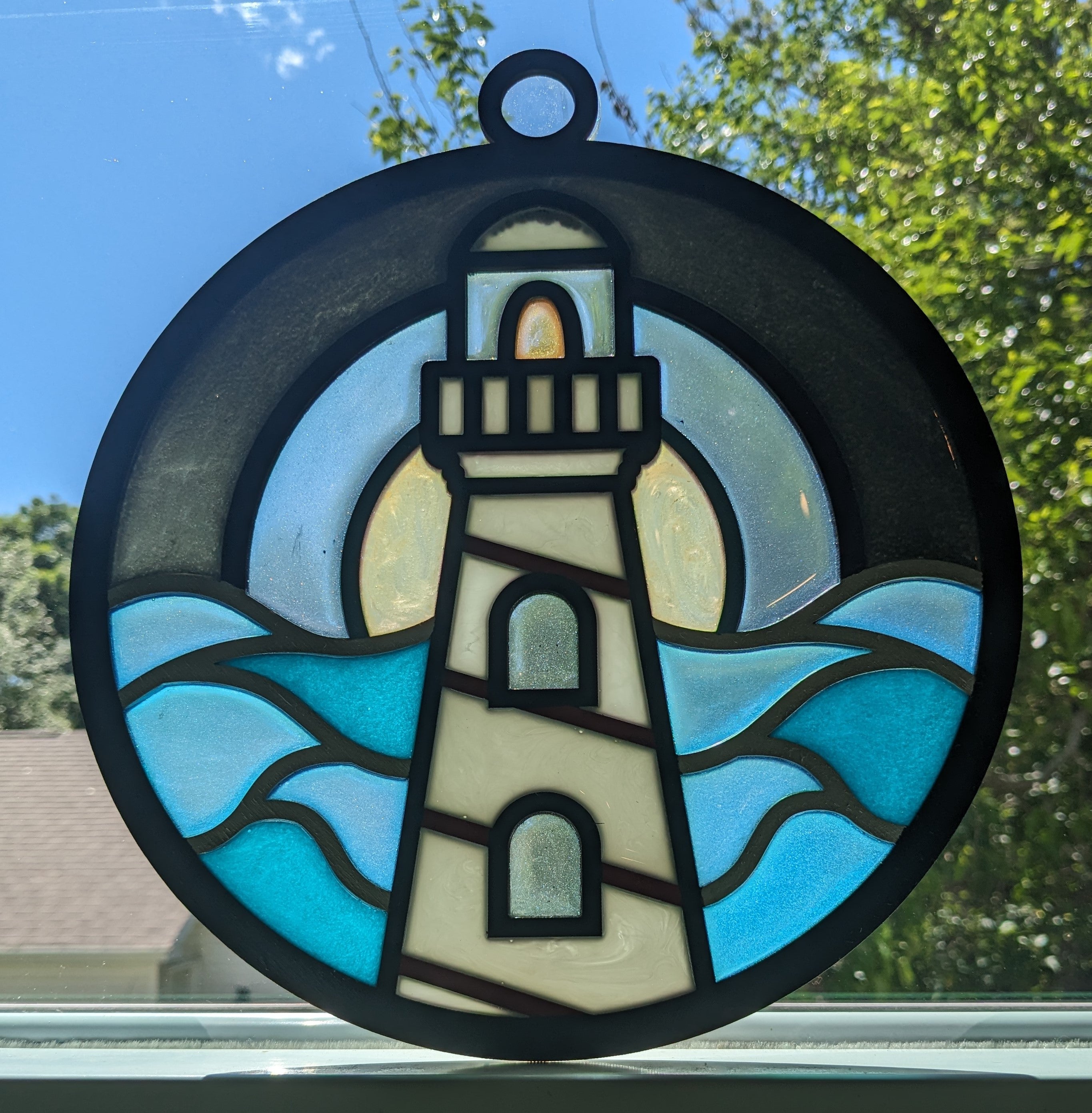 08/22/25 6:00pm Fall & Classic Faux Stained Glass Workshop