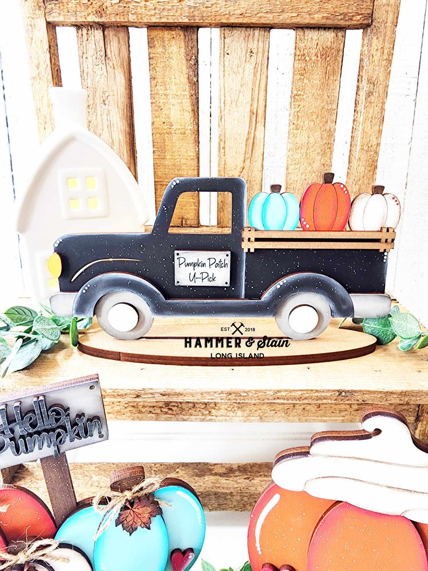 Truck with Pumpkins Tabletop