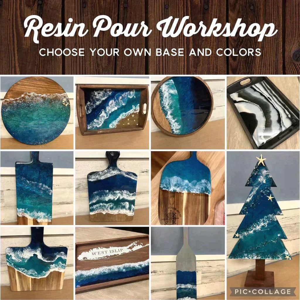 06/14/24 7:00pm Resin Open Pour Workshop