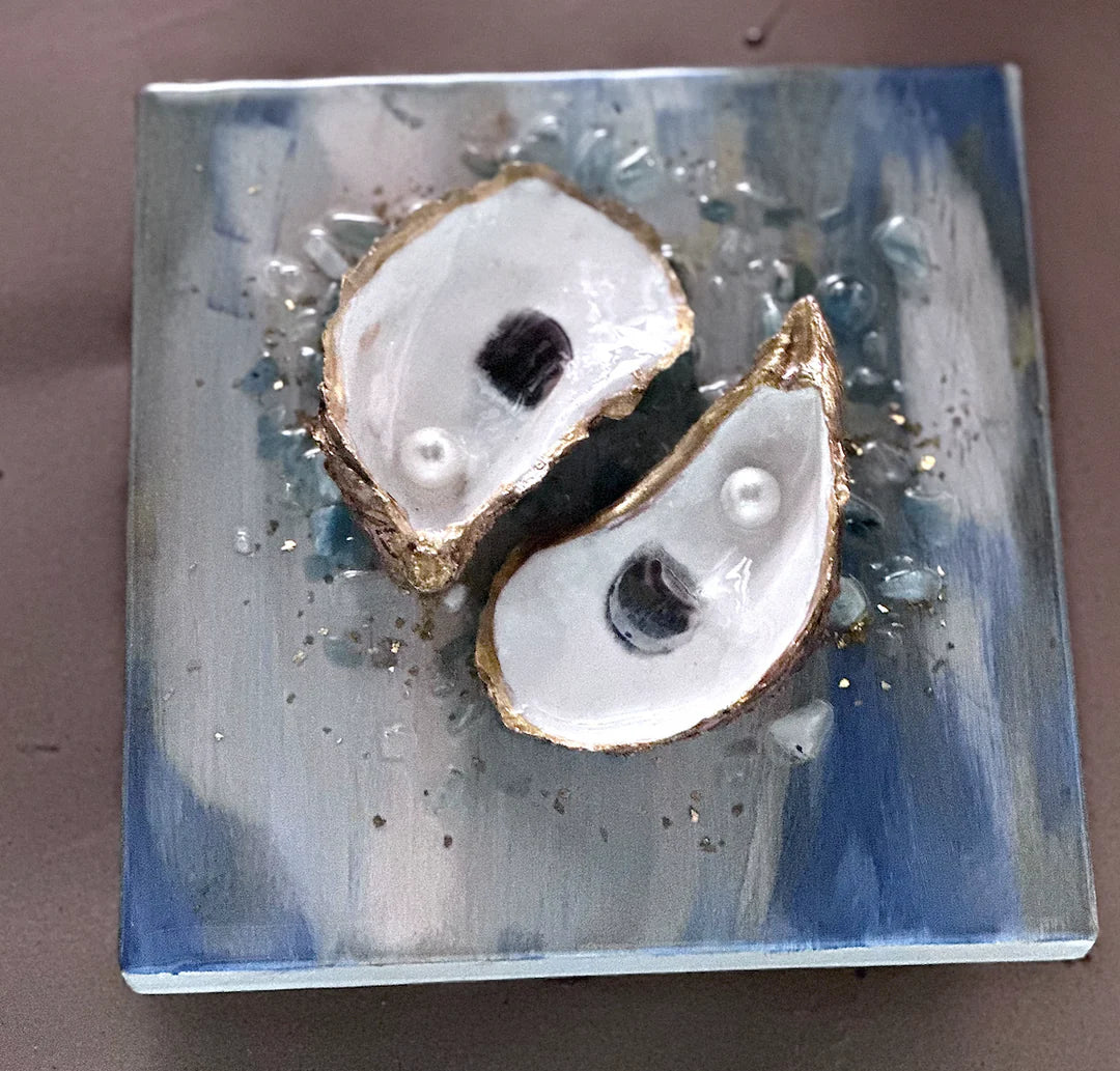 08/25/25 1:00pm Resin Shell Art