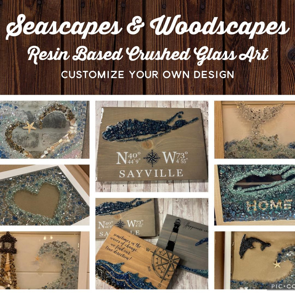07/07/24 2:30pm Seascapes & Woodscapes Resin Workshop