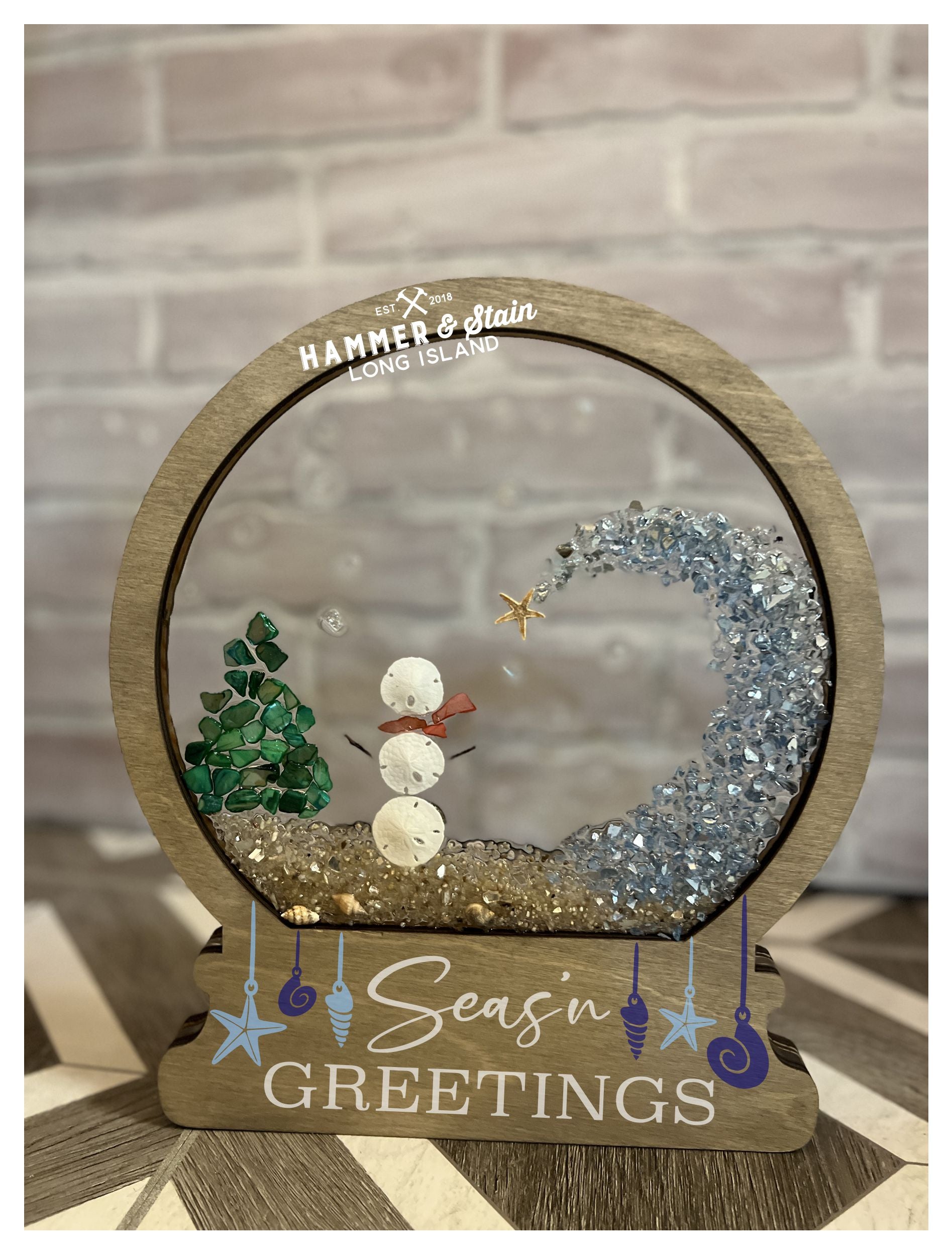 11/30/25 11:30am Crushed Glass Snow Globes & Trees @ Sayville