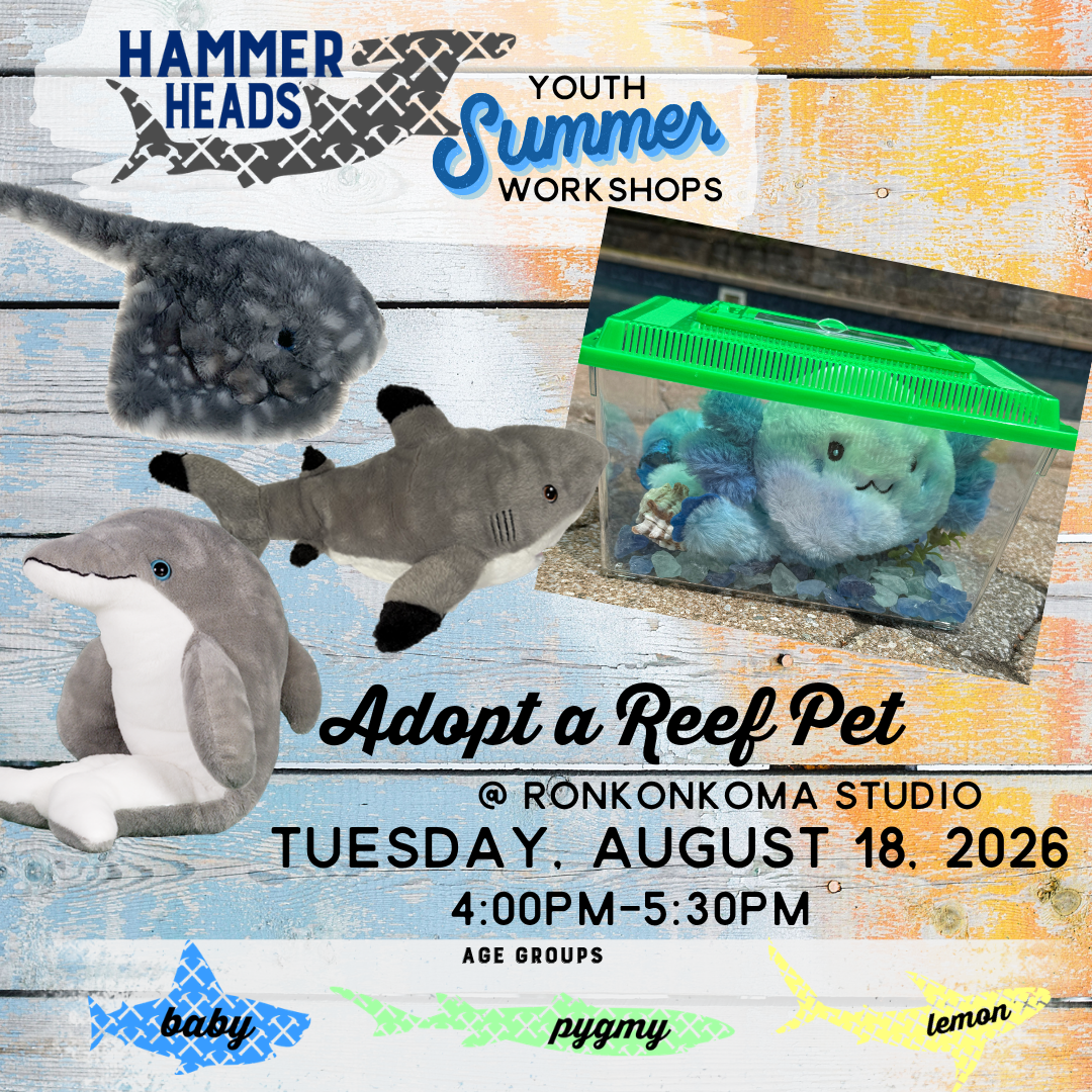 08/18/26 4:00pm-5:30pm Hammer Heads Youth: Adopt a Reef Pet