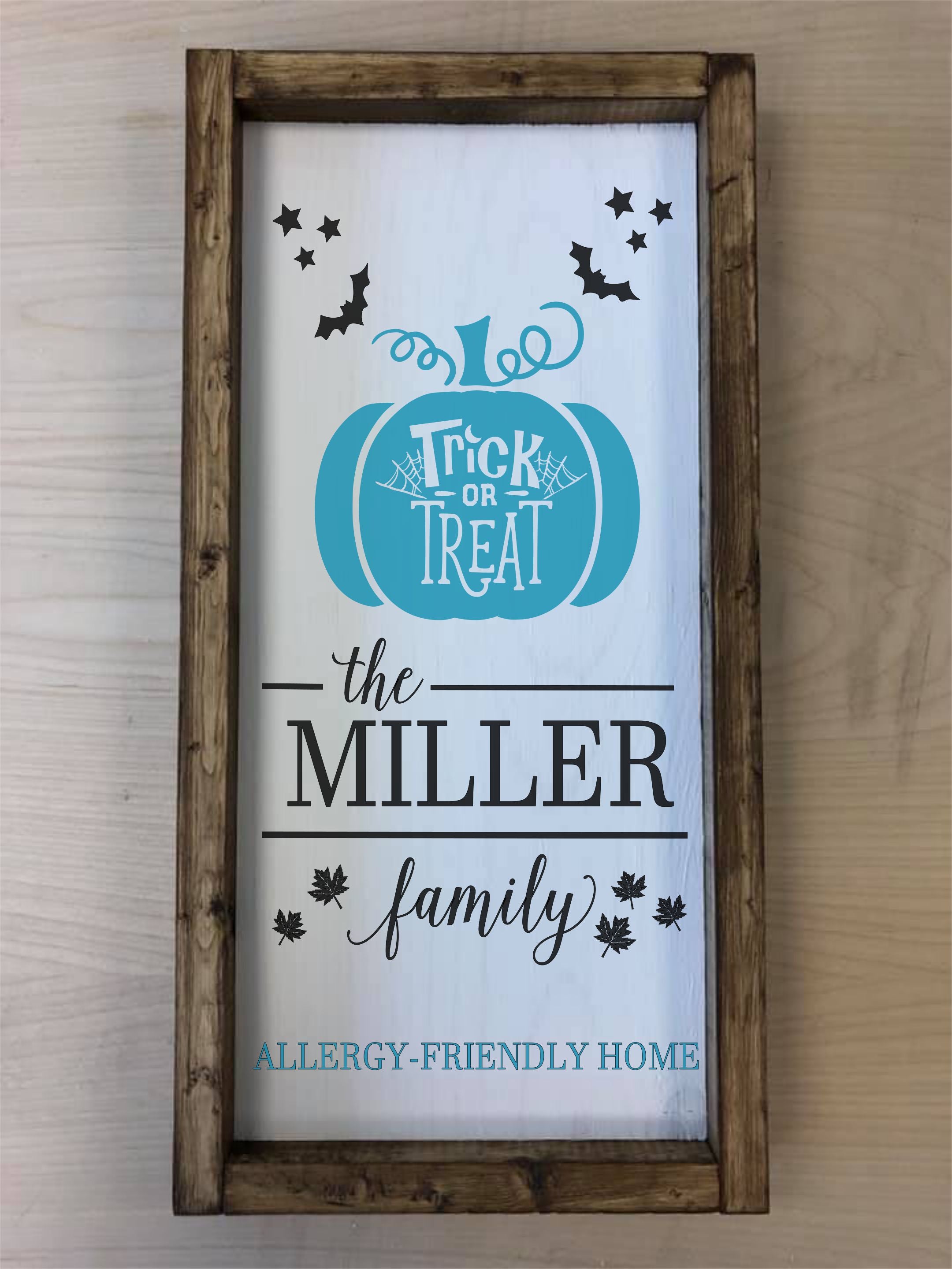 Welcome Fall & Halloween: Framed Signs