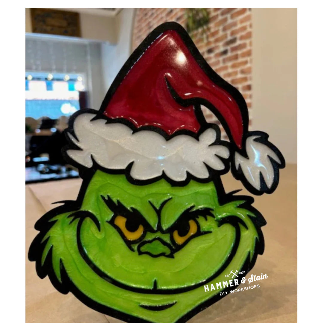 11/13/25 6:00pm Holiday Faux Stained Glass @ Sayville