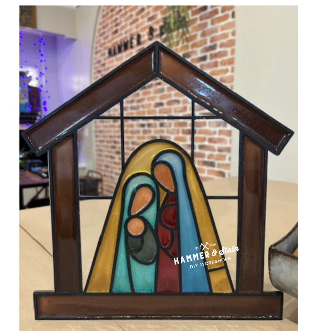 11/13/25 6:00pm Holiday Faux Stained Glass @ Sayville