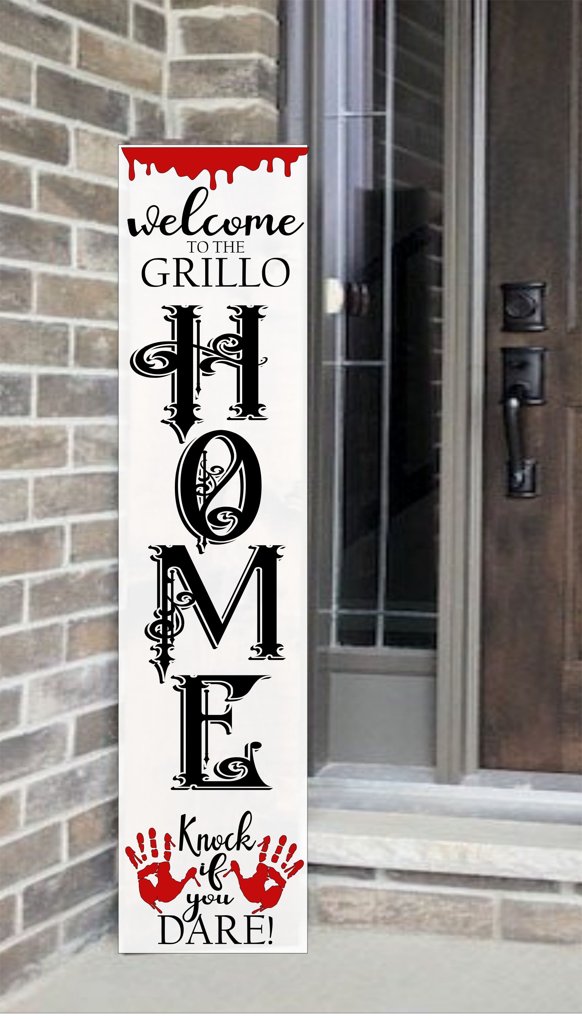 Welcome Fall & Halloween: Porch Planks & Planter Candy Boxes