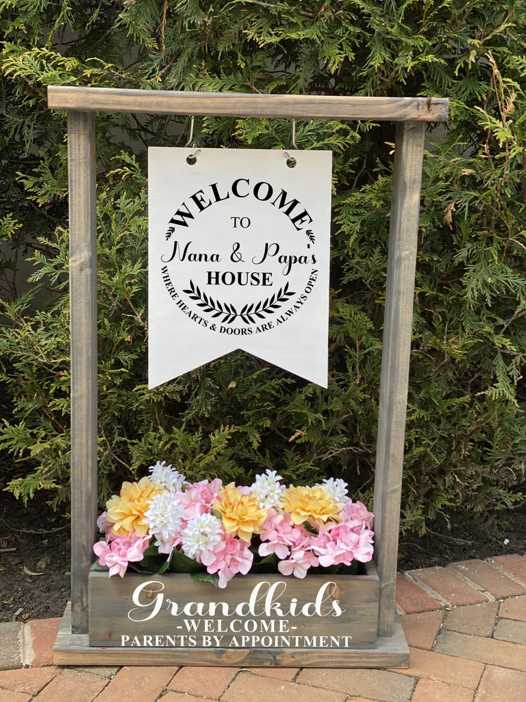 Garden Flag Planter (multiple designs)
