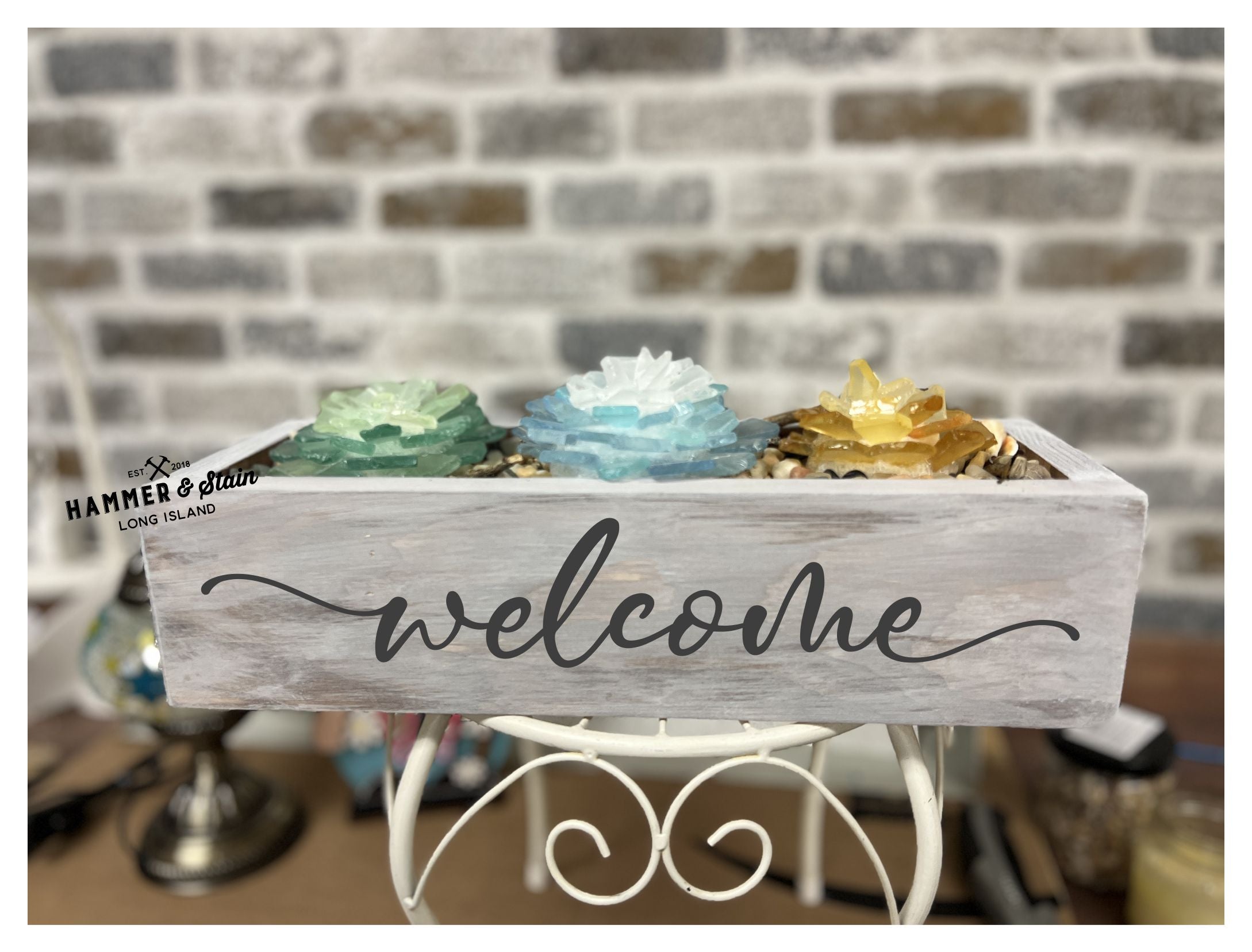 05/10/25 12:30pm Sea Glass Garden Party Workshop