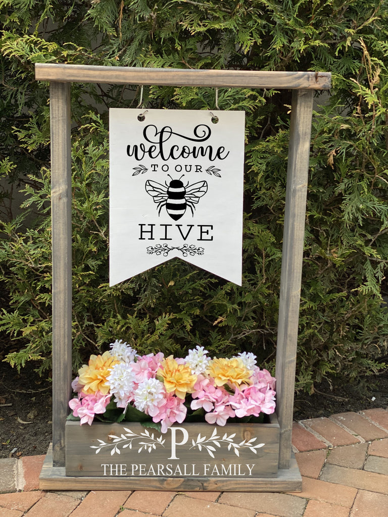 Garden Flag Planter (multiple designs)