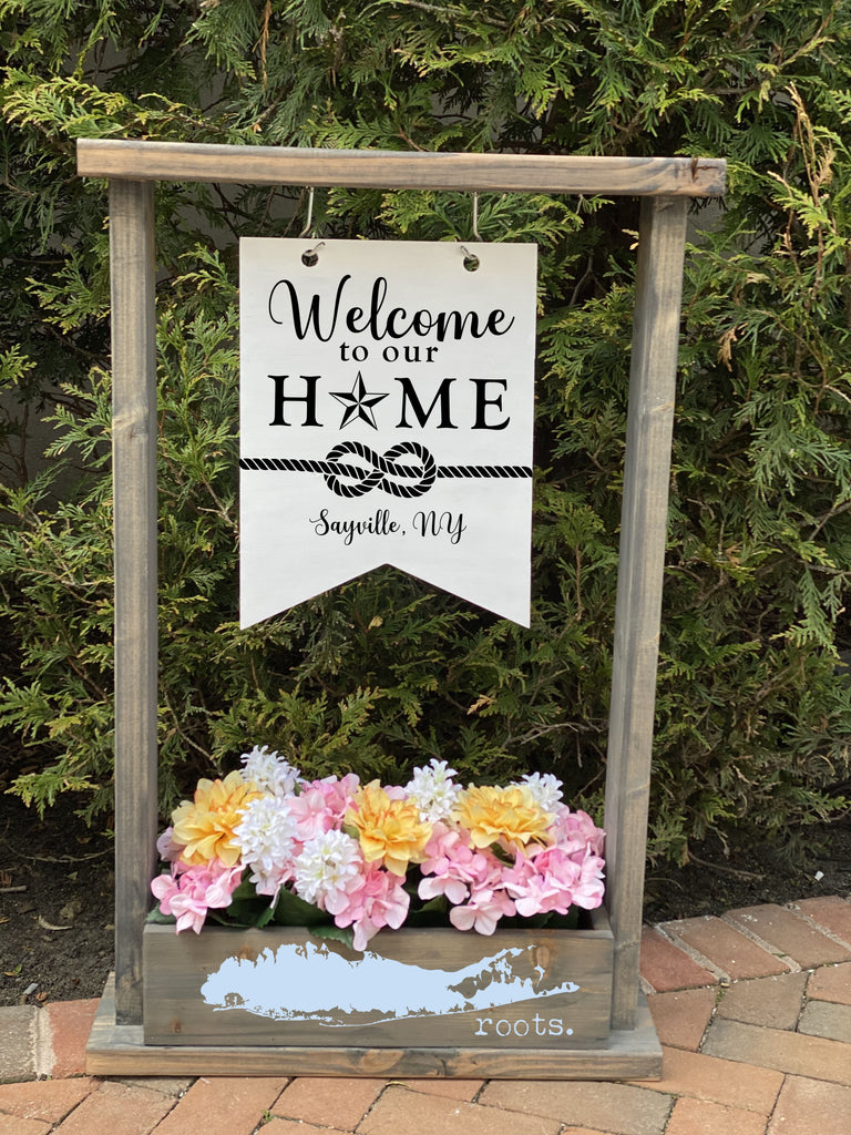 Garden Flag Planter (multiple designs)