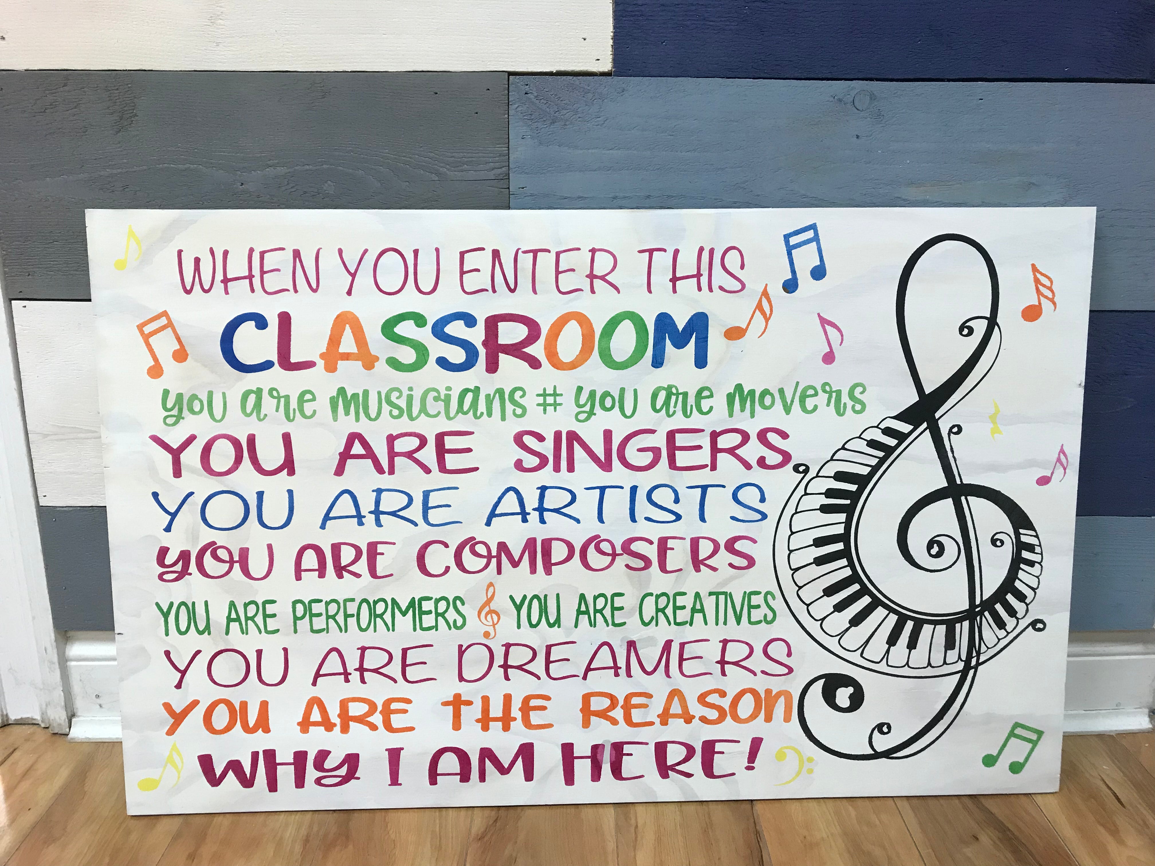 Back to School: Classroom Signs