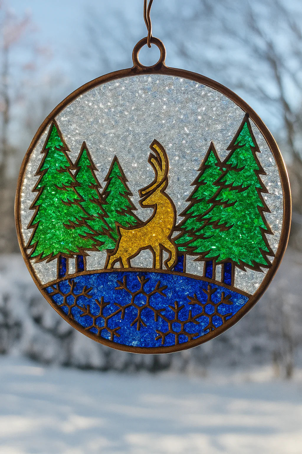 11/07/26 6:00pm Holiday & Classic Faux Stained Glass Suncatchers @ Ronkonkoma