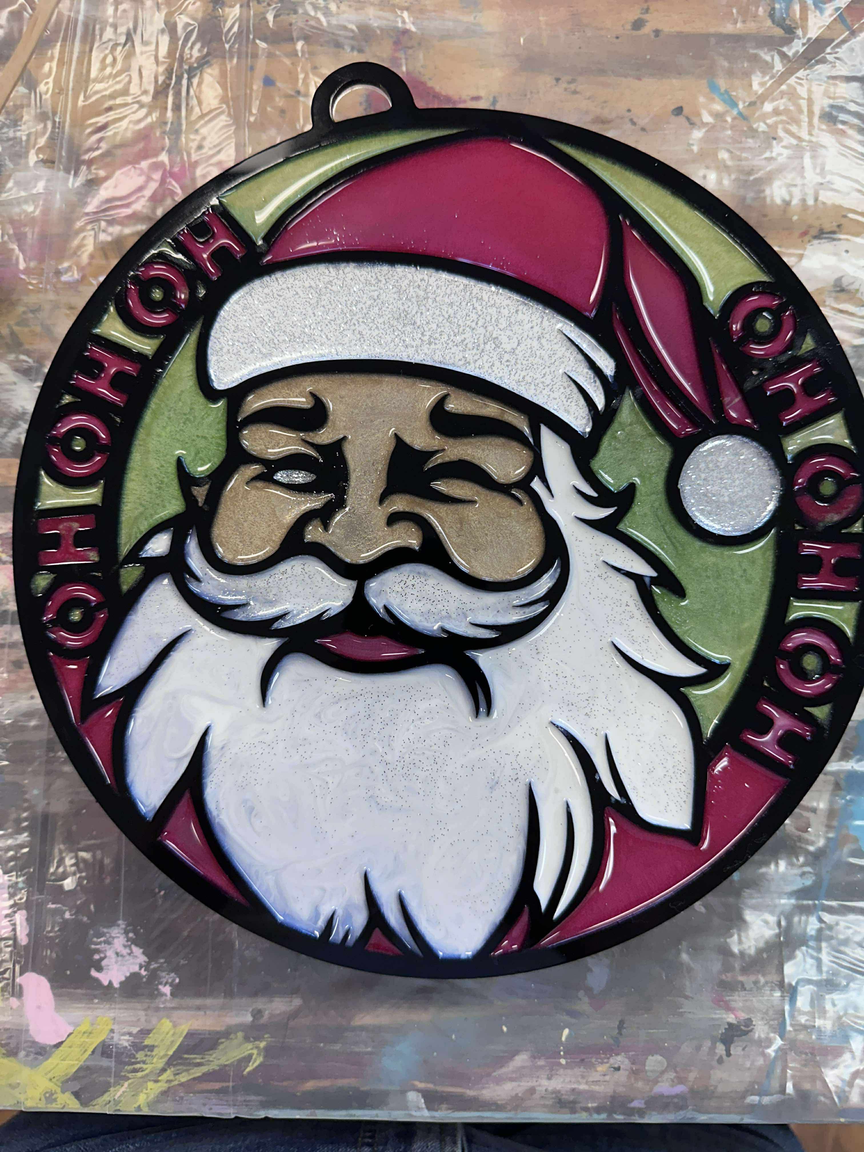 11/13/25 6:00pm Holiday Faux Stained Glass @ Sayville