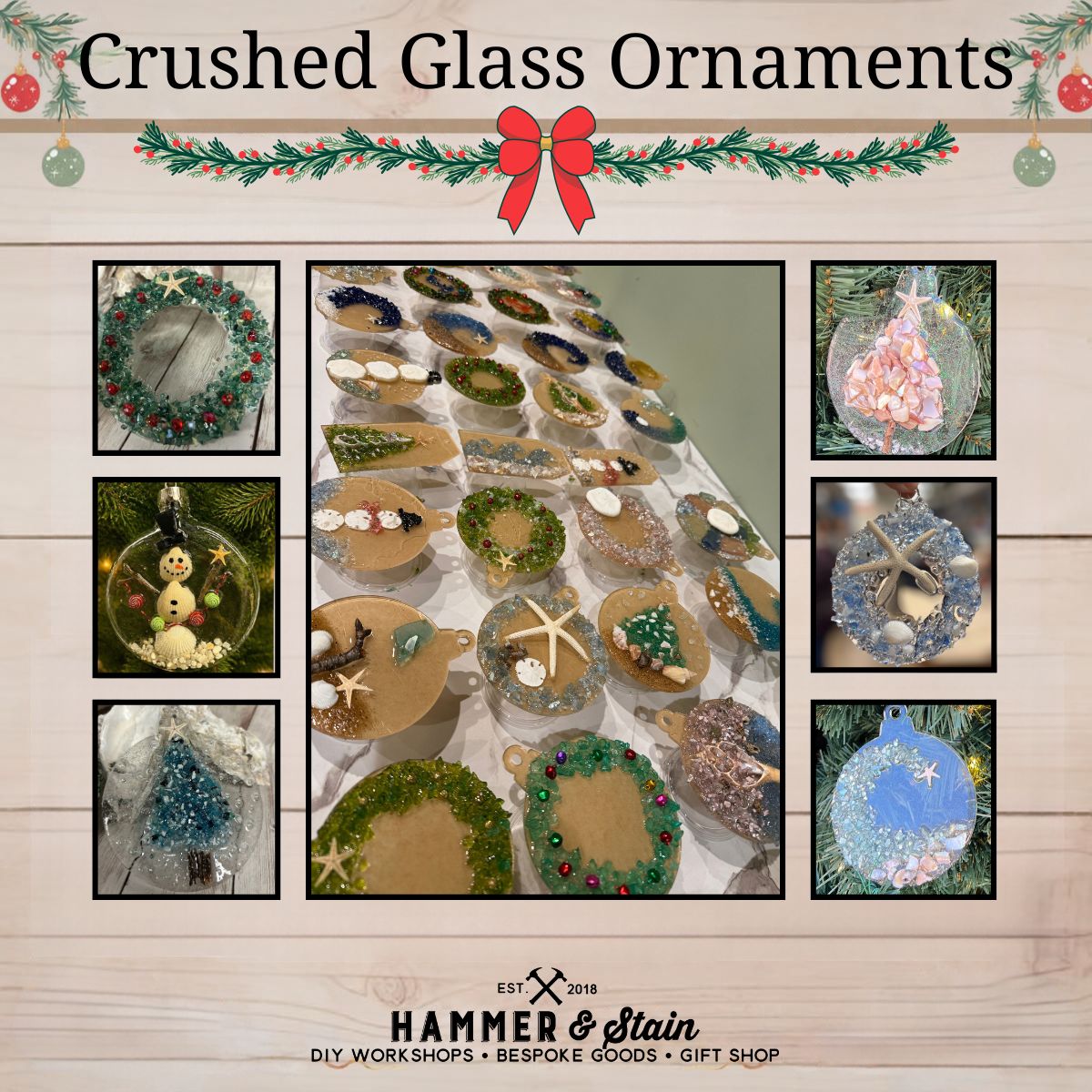 11/04/26 6:00pm Crushed Glass Ornaments @ Ronkonkoma