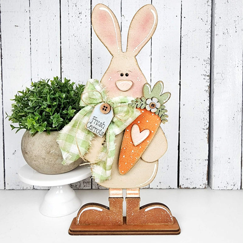 Fresh Carrots 3D Bunny