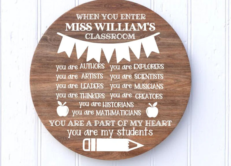 Back to School: Classroom Signs