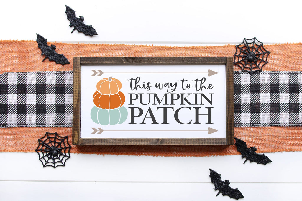 Welcome Fall & Halloween: Framed Signs