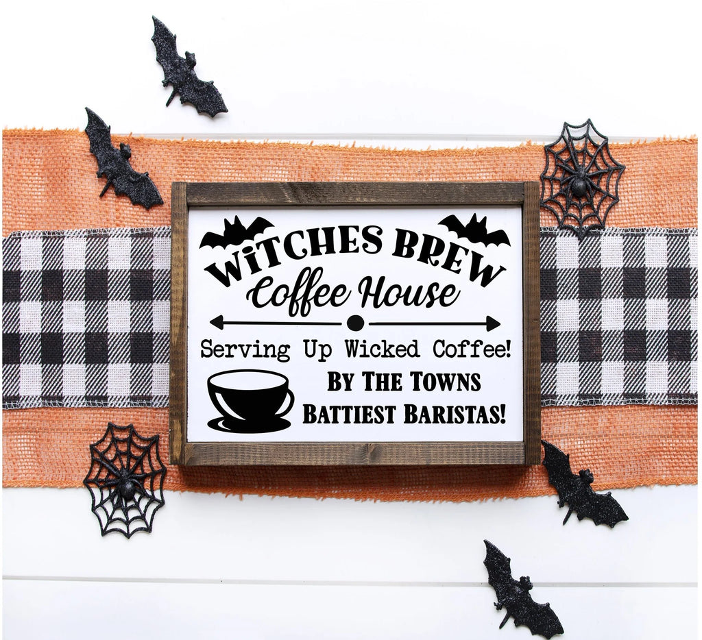 Welcome Fall & Halloween: Framed Signs
