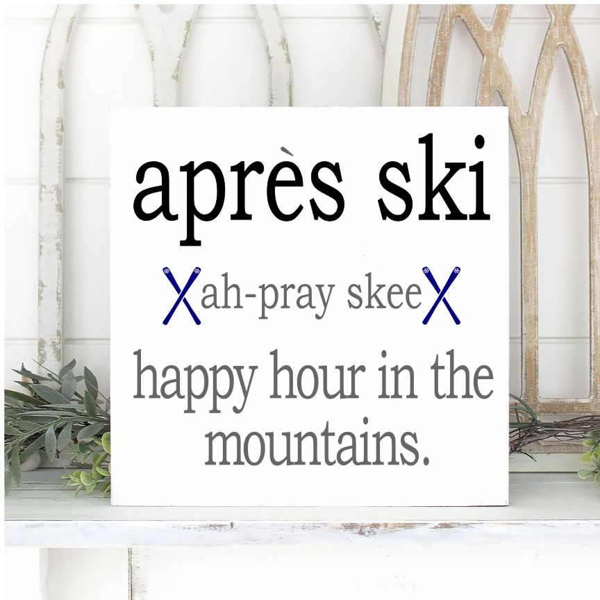 Apres Ski Happy Hour Square