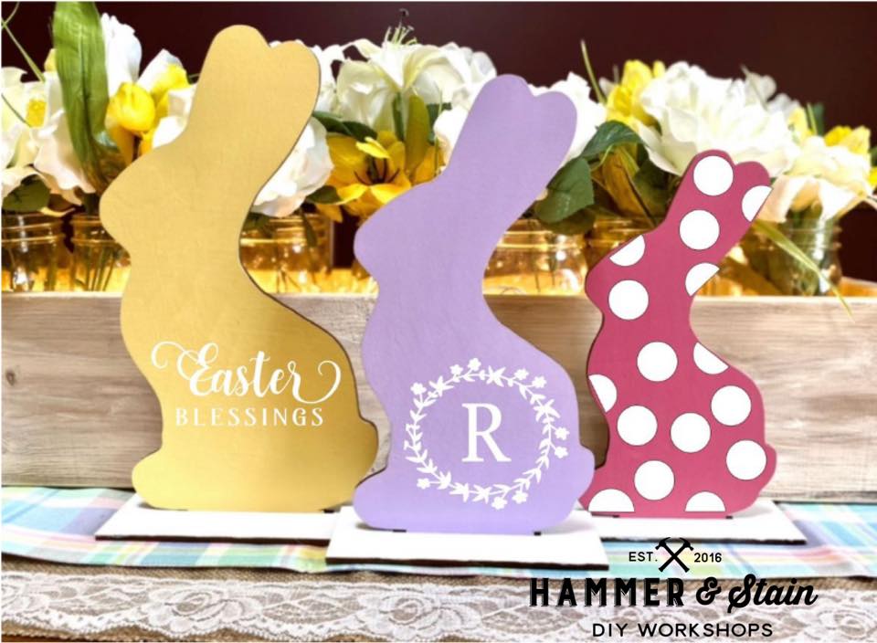 Tabletop Bunny Trio (multiple Designs)