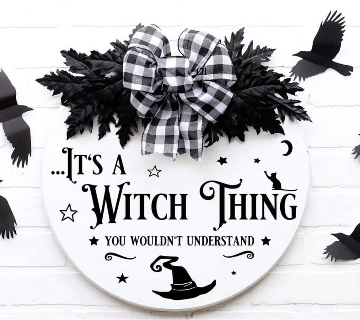 It's A Witch Thing Doorhanger