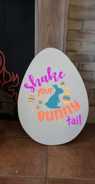Easter Porch Egg (multiple designs available)