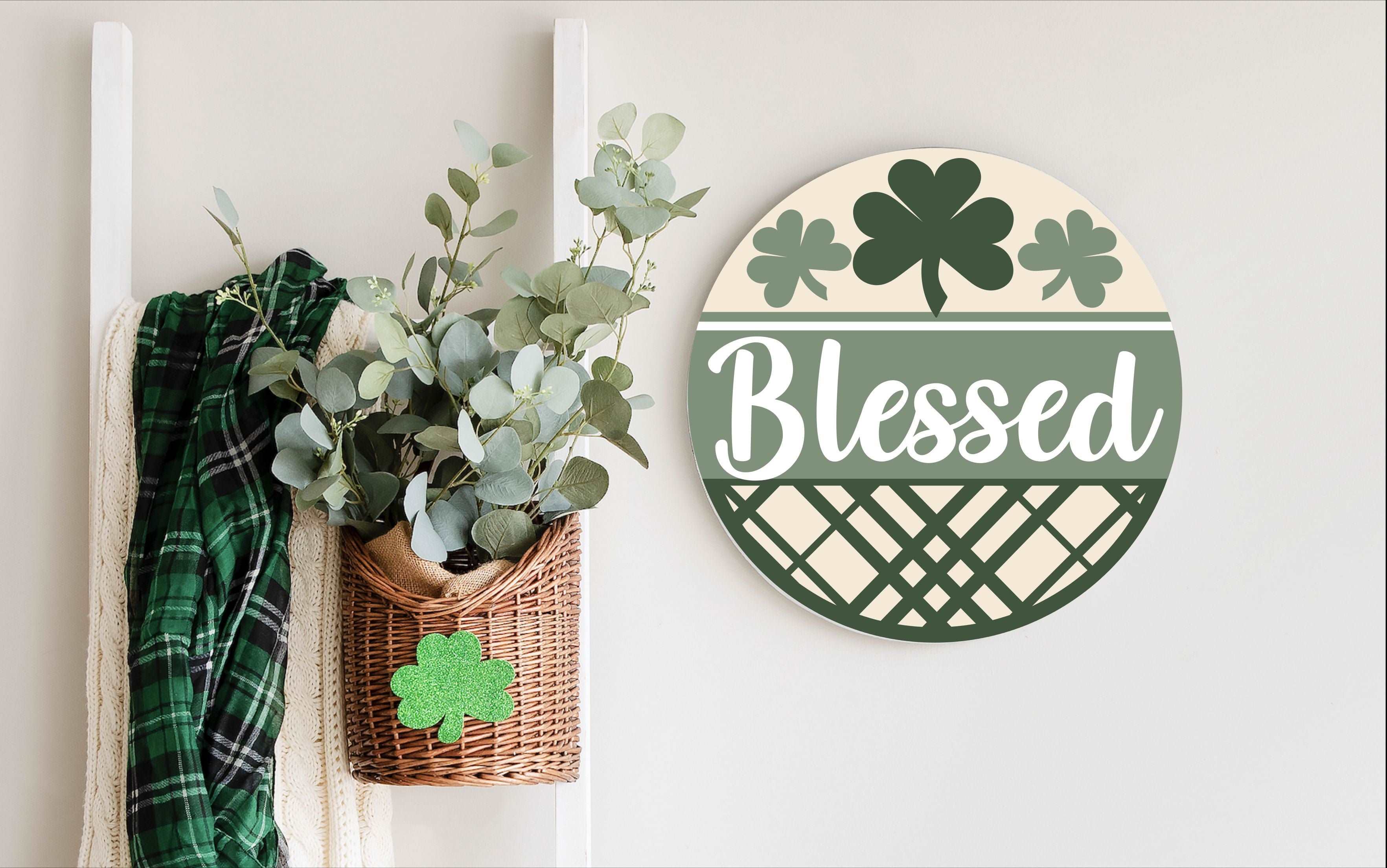 Blessed Shamrock Round
