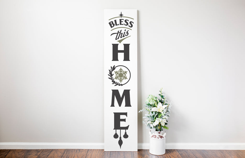 Bless This Home Porch Plank