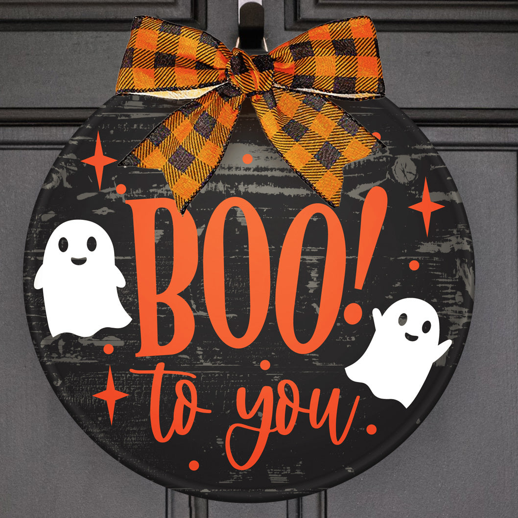 Boo To You Doorhanger