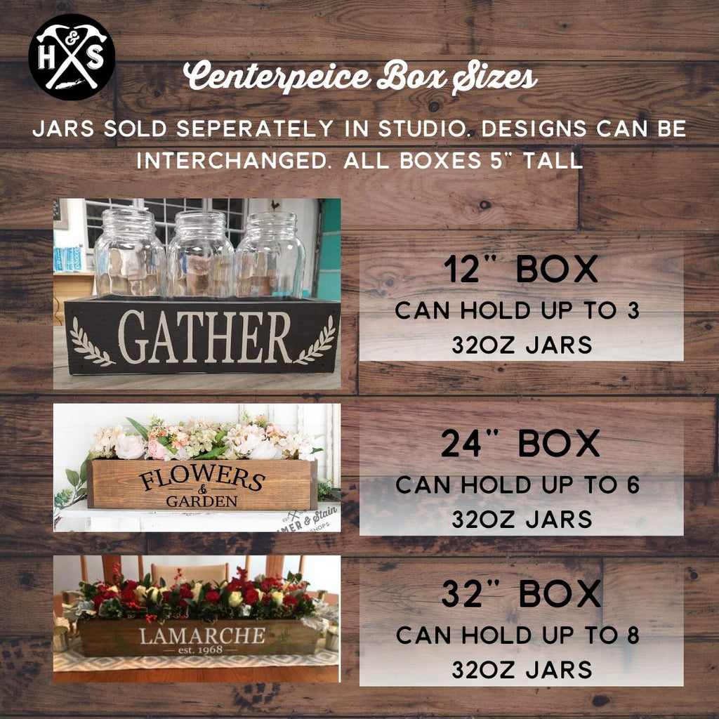 Welcome Home Centerpiece Box