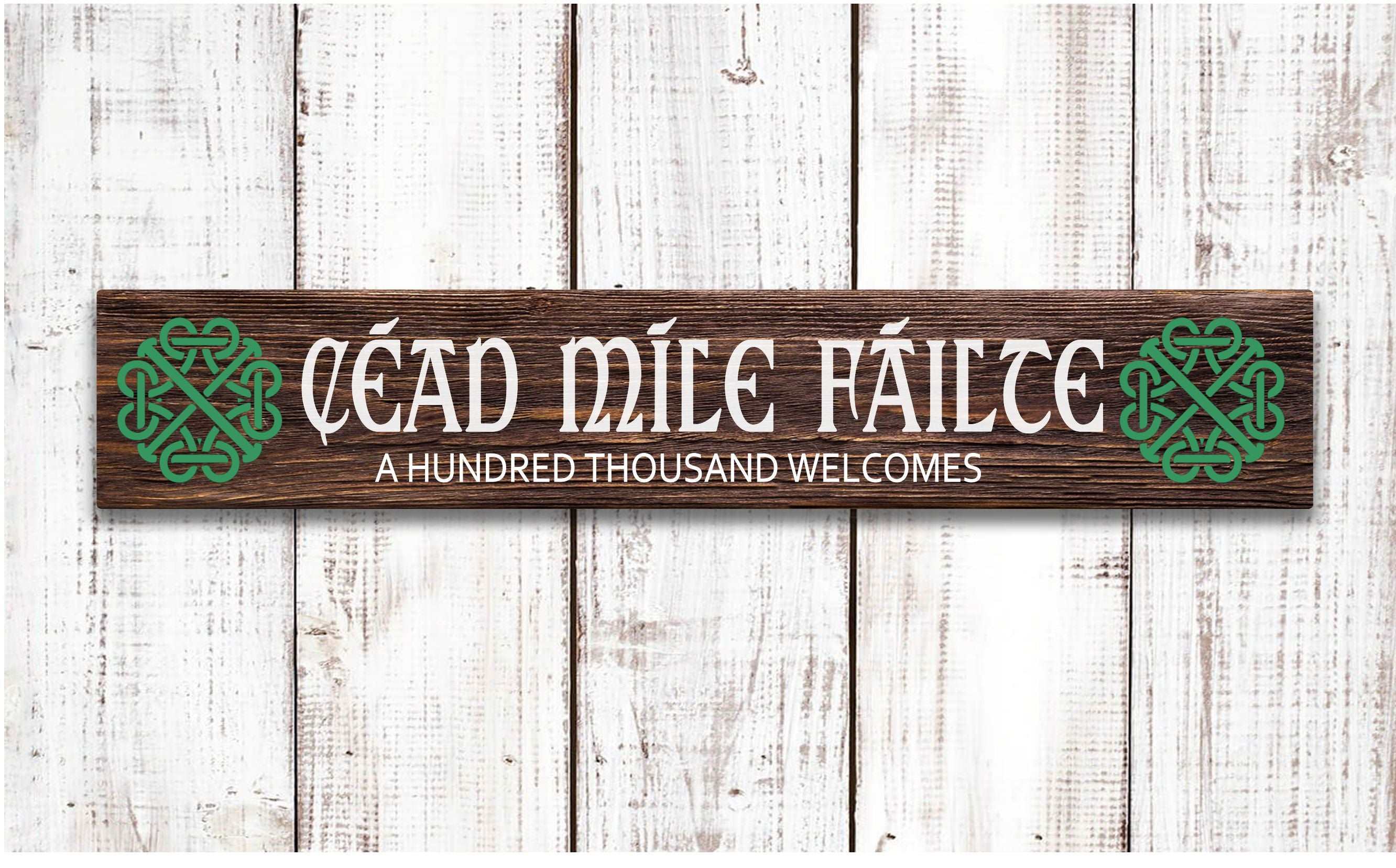 Cead Mile Failte Plank
