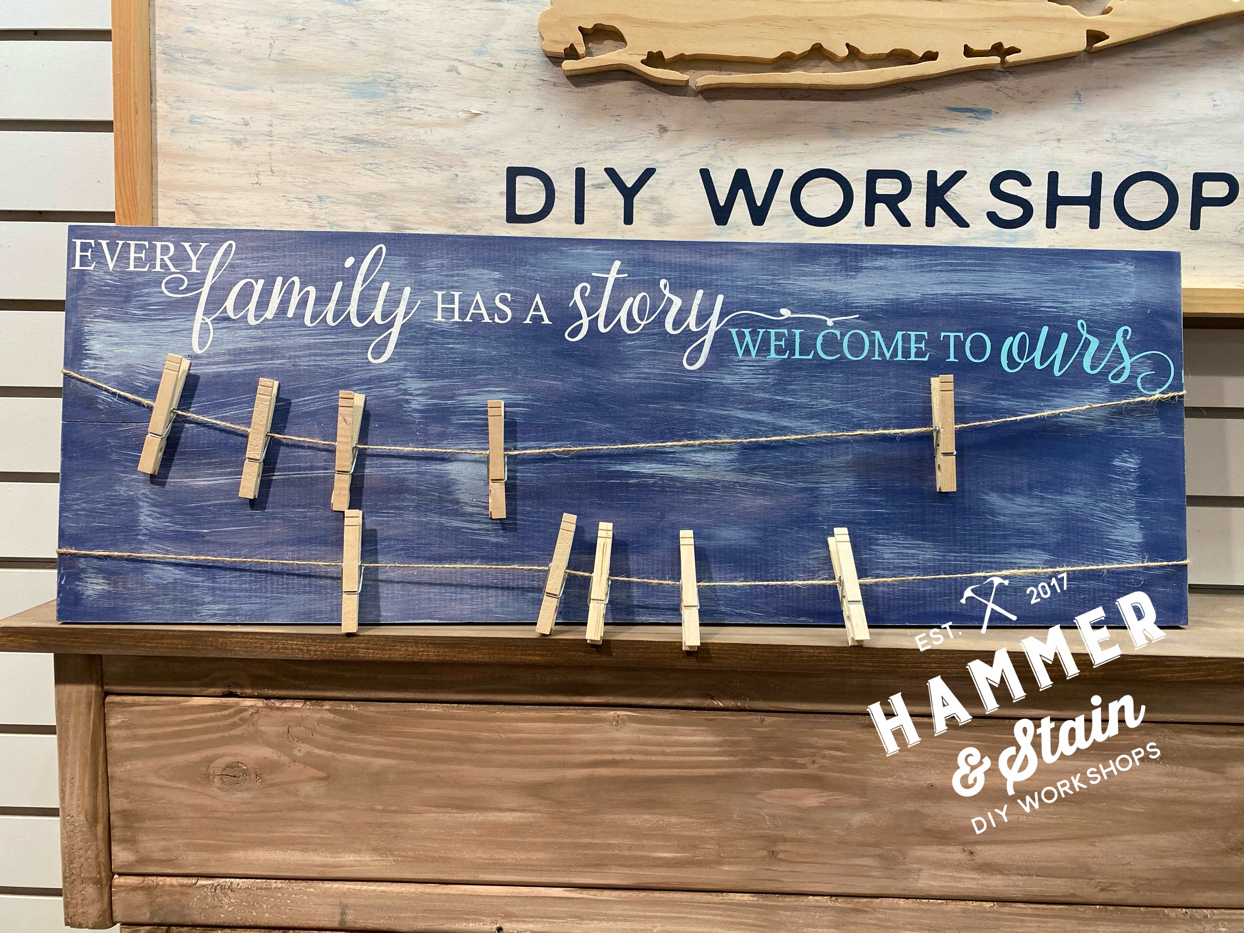 Every Family Has A Story Brag Board
