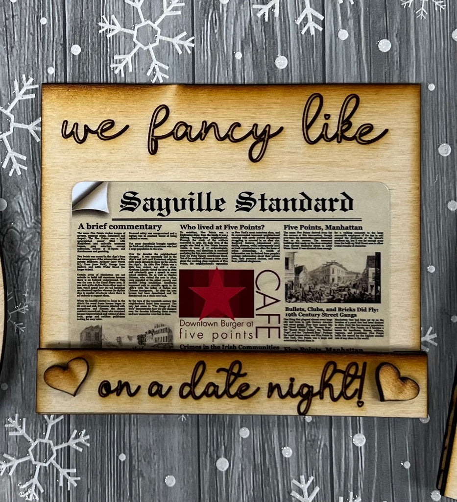 We Fancy Like Gift Card Holder