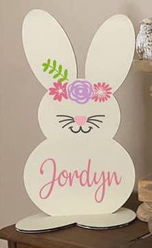 Tabletop Easter Bunny (multiple designs available)