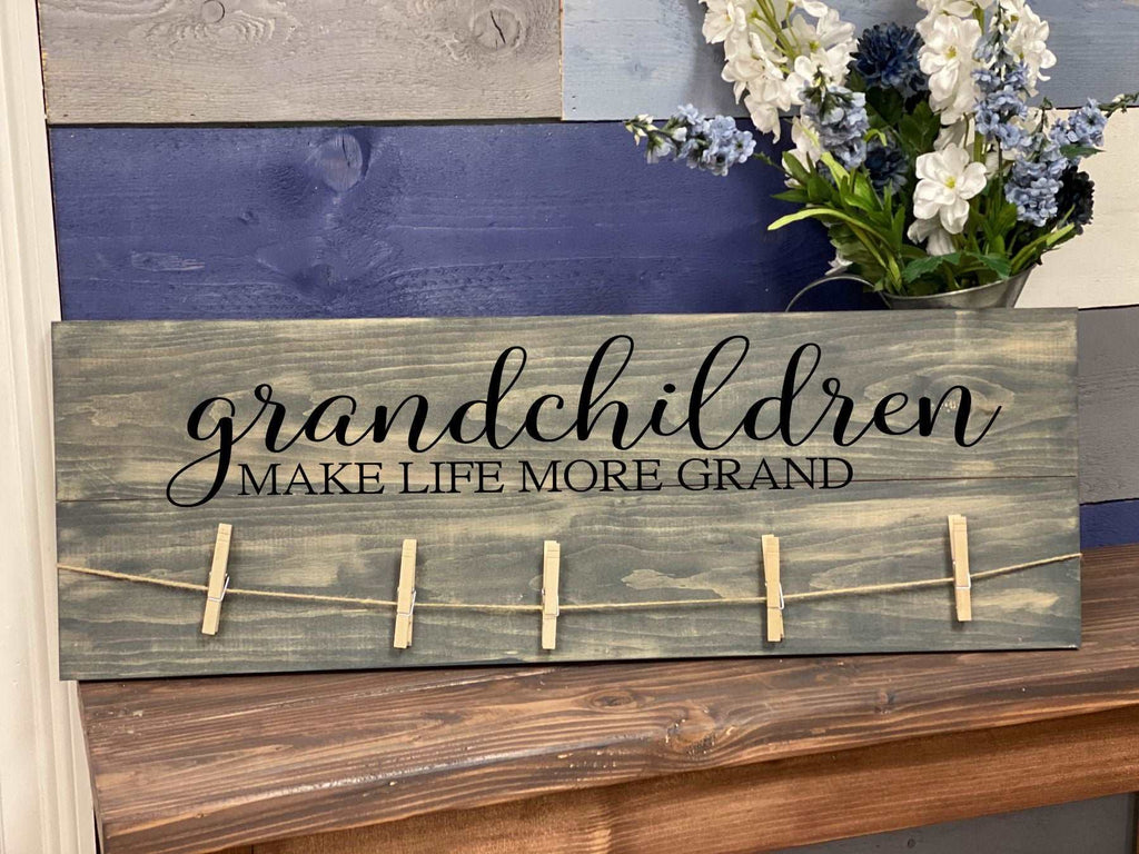 Grandchildren Make Life More Grand Brag Board