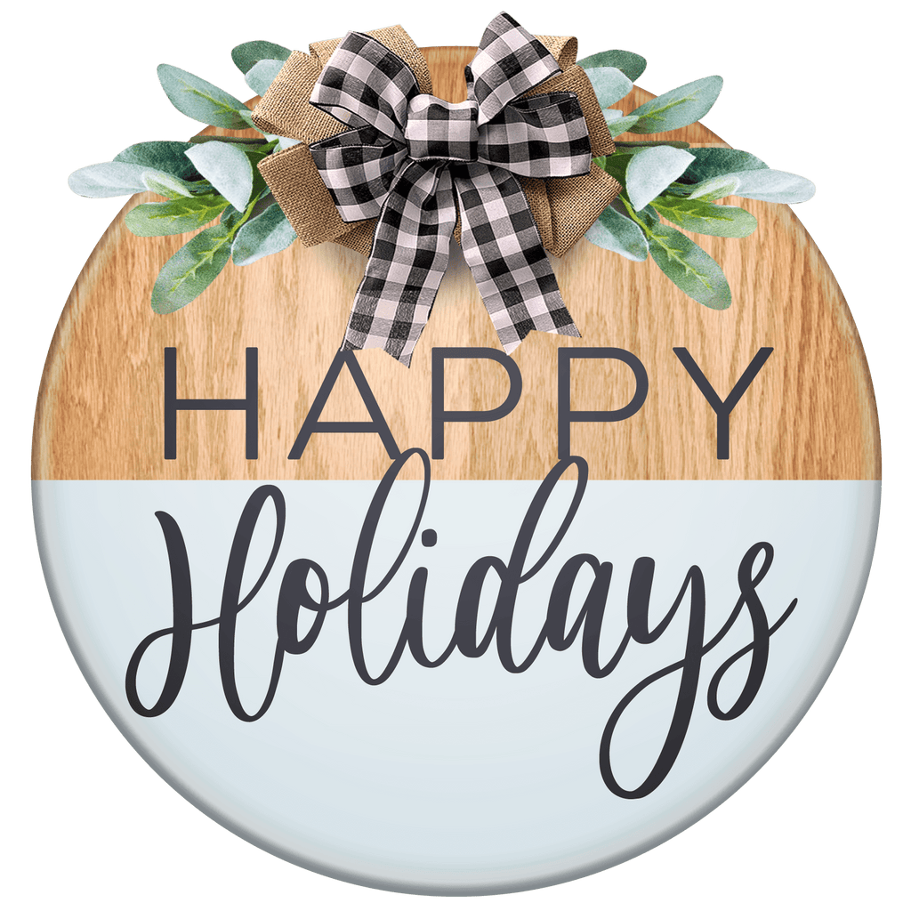 Happy Holidays Doorhanger