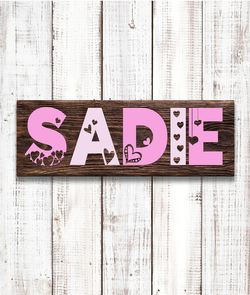 Kids Fun Font Names Planks
