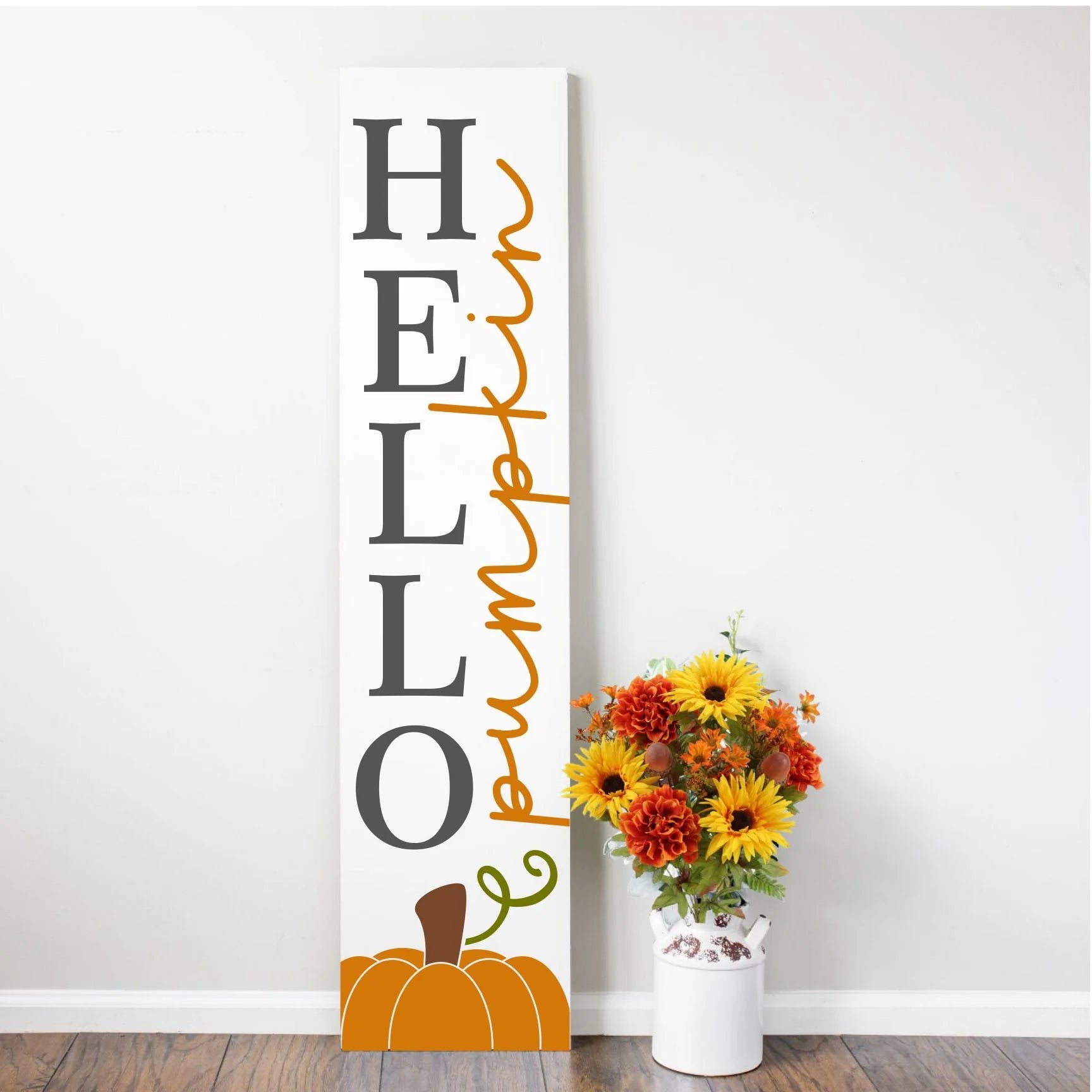 Welcome Fall & Halloween: Porch Planks & Planter Candy Boxes