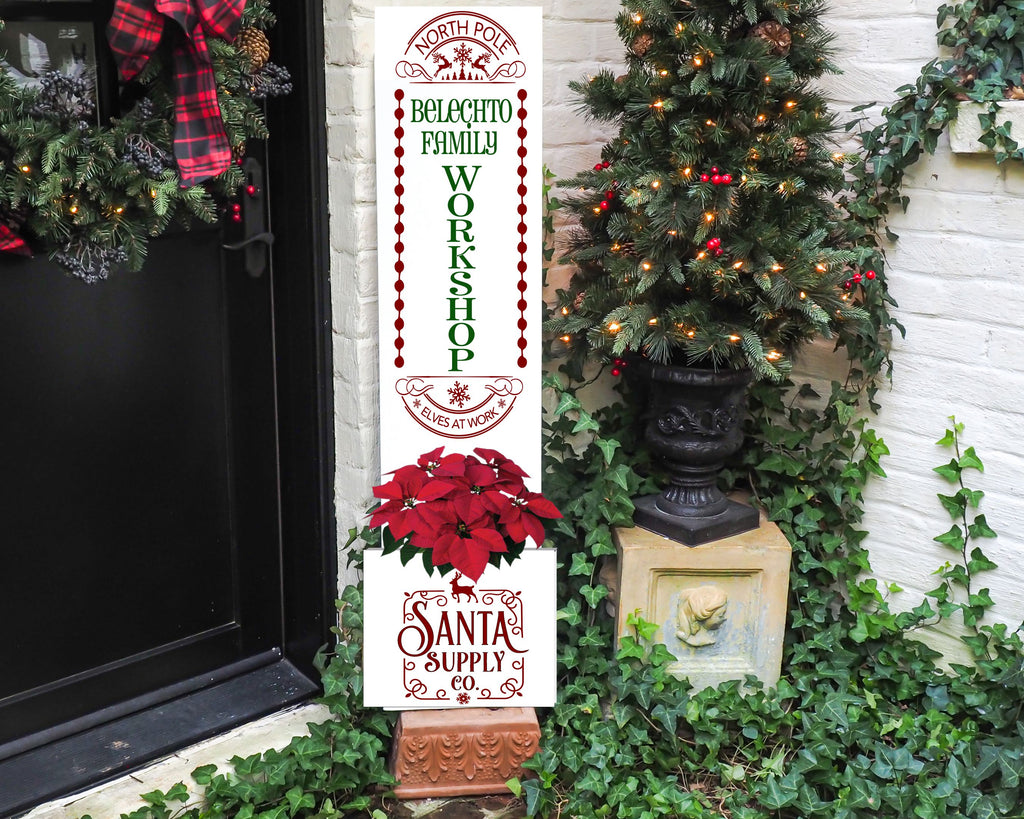 Family Name Workshop Porch Plank Planter