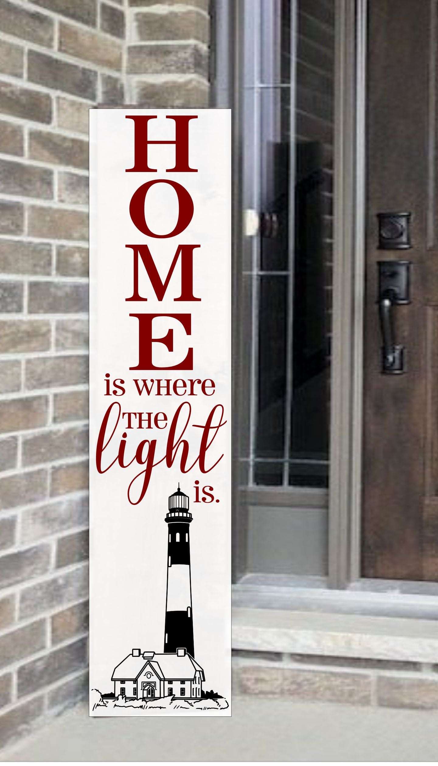 Home Lighthouse Porch Plank
