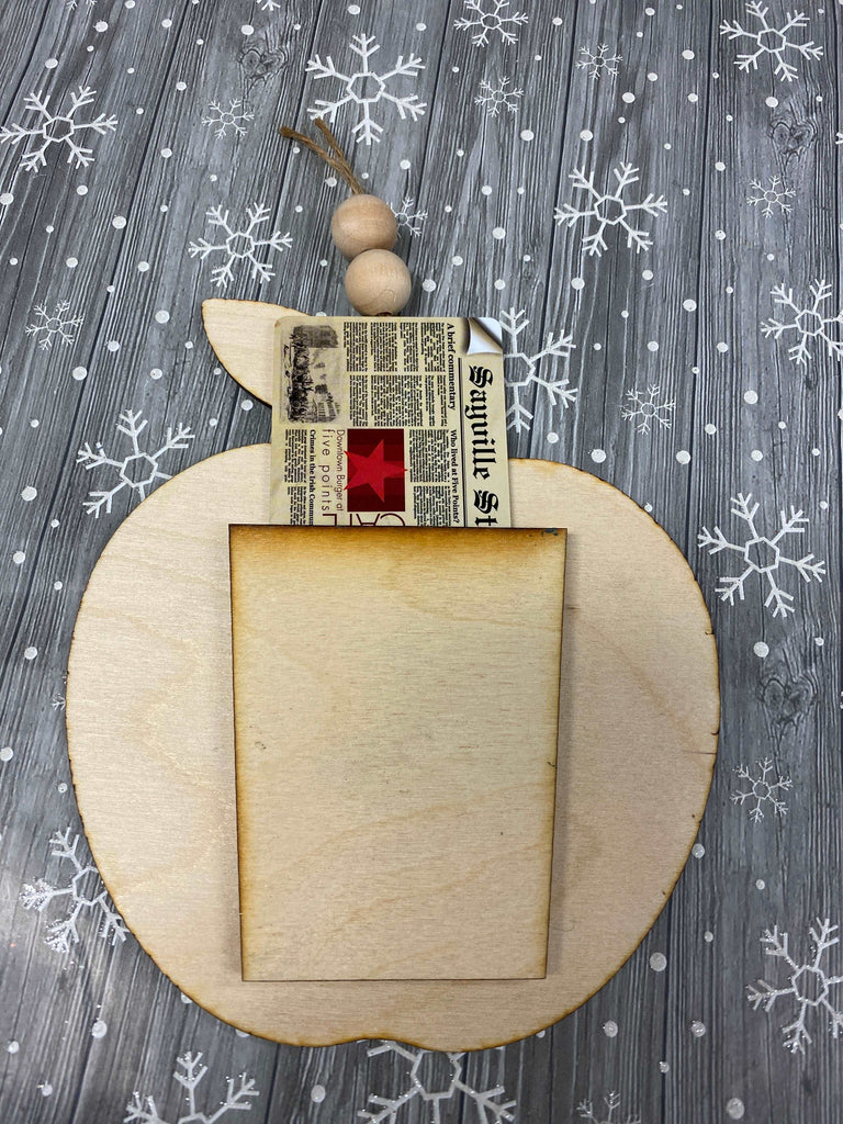 Apple Ornament Gift Card Holder