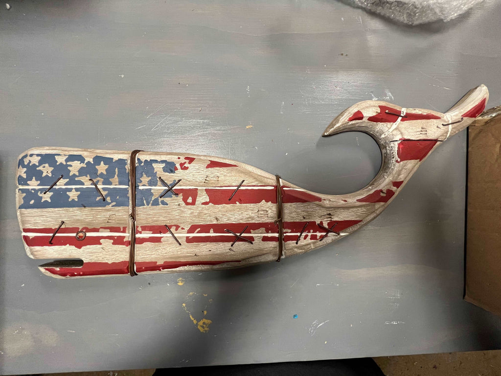 American Flag Whale