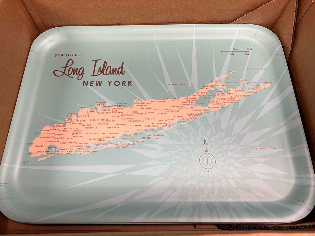 Long Island Map tray