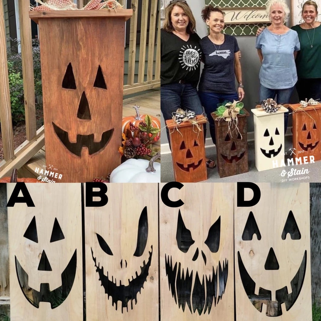 Jack-O-Lantern Box (Multiple Options)